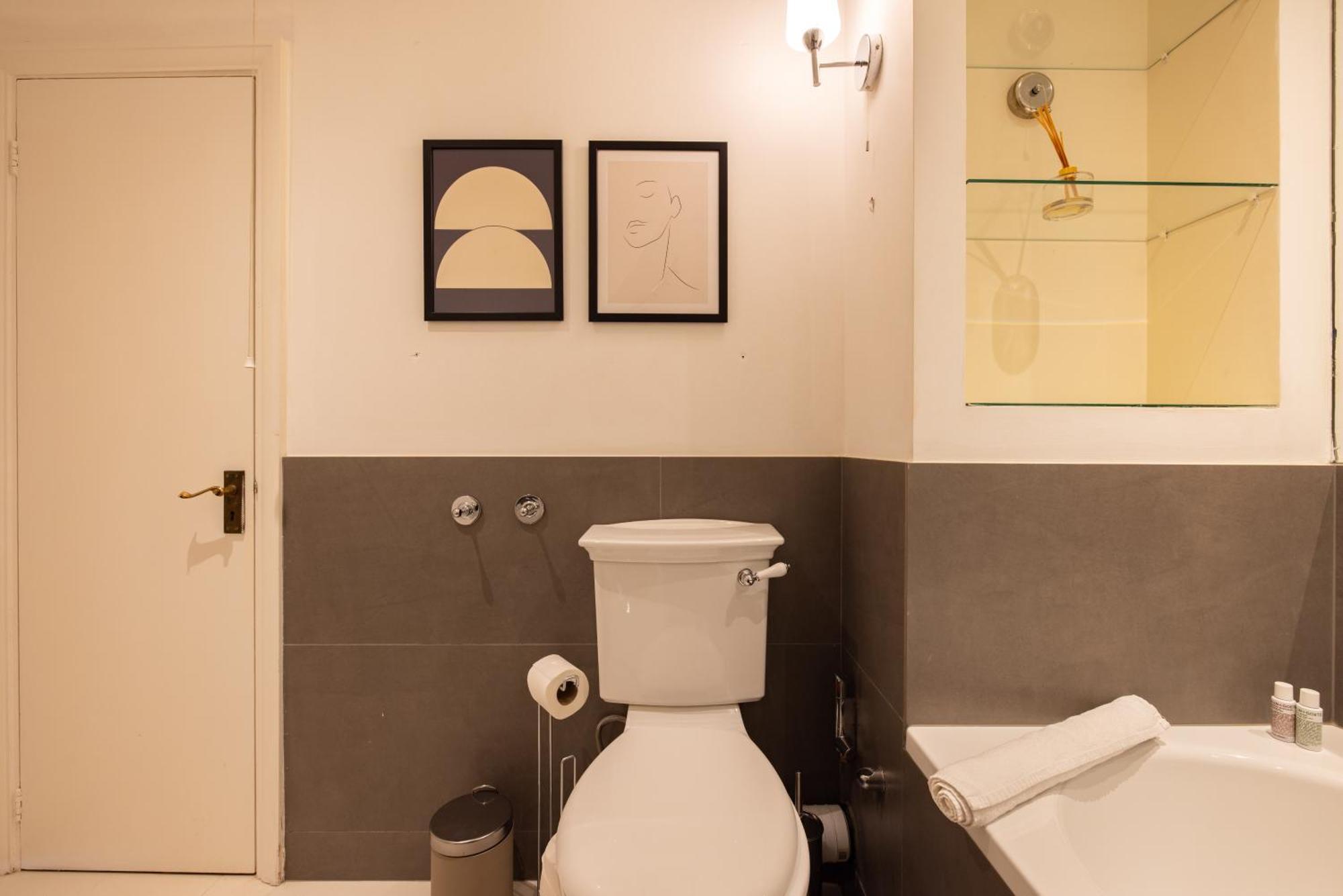 The Philbeach Gardens Place - Lovely 5Bdr Flat With Terrace London Luaran gambar