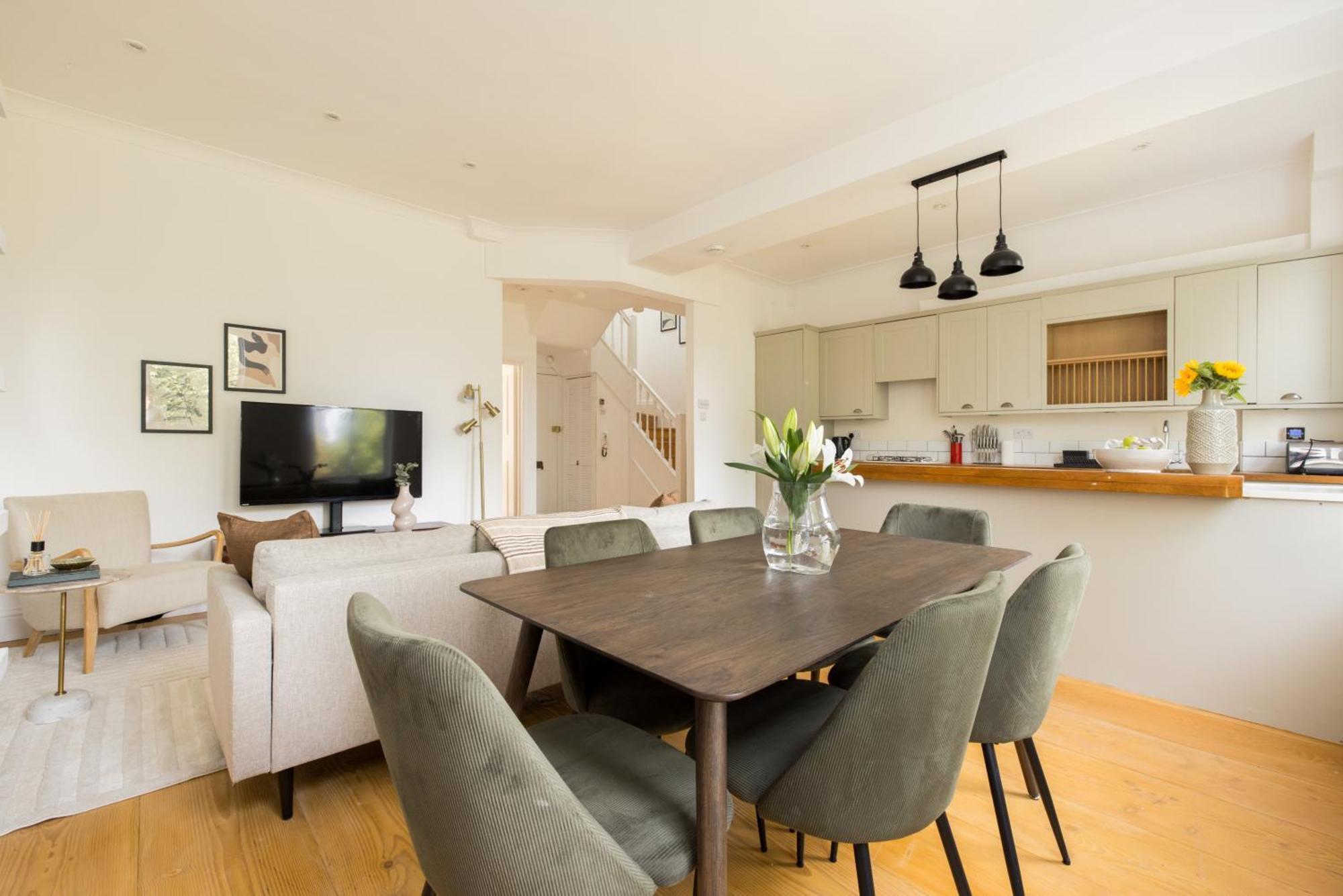 The Philbeach Gardens Place - Lovely 5Bdr Flat With Terrace London Luaran gambar