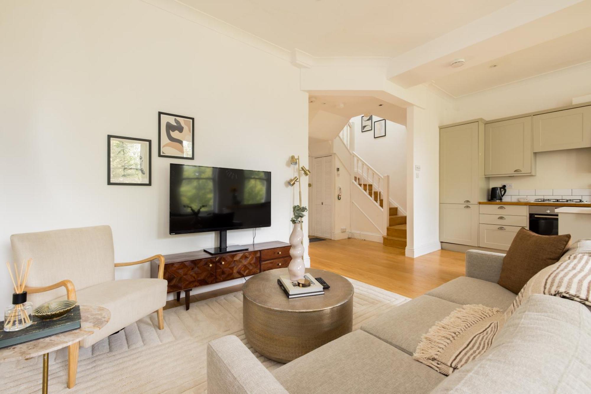 The Philbeach Gardens Place - Lovely 5Bdr Flat With Terrace London Luaran gambar