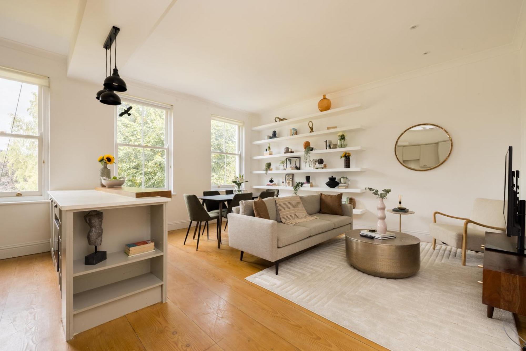 The Philbeach Gardens Place - Lovely 5Bdr Flat With Terrace London Luaran gambar